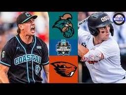 #13 Coastal Carolina v #8 Oregon State | Winners Bracket College World Series |2025 College Baseball