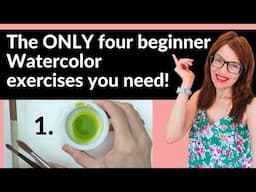The 4 Step Protocol to Transform Your Skills! (Watercolor Painting For Beginners!)
