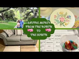 SAVING MONEY FROM THE NORTH TO THE SOUTH! HOW TO LIVE BELOW YOUR MEANS! FRUGAL LIVING!