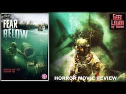 FEAR BELOW ( 2025 Hermione Corfield ) 1940's set Shark Attack Creature Feature Horror Movie Review