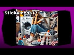 Pt 1 Day 9 Conquer Clutter "LAUNDRY SH*T HOLE" Declutter Challenge