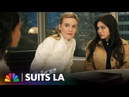Erica and Amanda Defend a Young Star Against Her Father | Suits LA | NBC