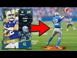 Why 99 Andrew Luck is the BEST QB In MUT