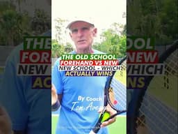The Old School Forehand Vs The New School Which Actually Wins #shortsviral #shorts  #trending