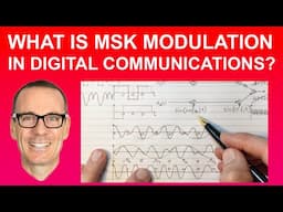 What is Minimum Shift Keyed (MSK) Modulation in Digital Communications?