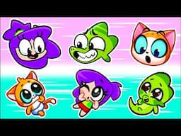 We Turned Into Baby Superheroes! 🐣 My Friend is a Superhero! 🤩 Funny Cartoon for Kids