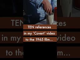 10 COVERT EASTER EGGS in my video on the word 'Covert' video #englishwords #spy #60s