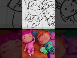 Behind the scenes - how to animate! #animation #nurseryrhymes