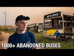 Sneaking into an Abandoned Bus Graveyard: 1000s of Vehicles Left