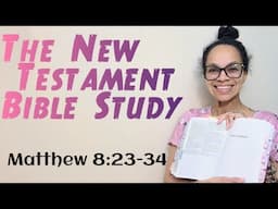 Matthew 8:23-34 Topic: Jesus Casts Out Demons