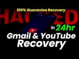 How to Recover Hacked Google Account Within 24hr - Gmail or YouTube | 100% Guarantee Method.