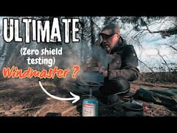 Soto Windmaster NO WINDSHIELD Testing on a WINDY Day | The Ultimate Backpacking Stove?