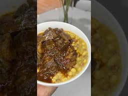 The weather says yes to yumm🤤 #stewbeef #samp #comfortfood #heartymeals
