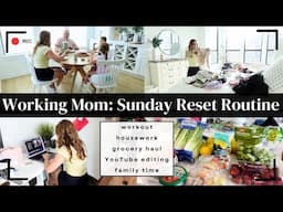 My Sunday Reset Routine as a Full-time Working Mom | Amanda Fadul