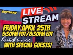 LIVE back in VEGAS at Resorts World!