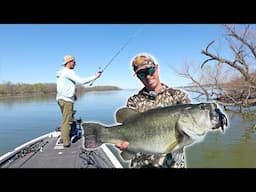 Flipping Jigs & Worms in Bushes for HUGE Texas Bass ft. Jon B