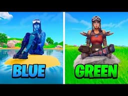 Fortnite, But You Can't Touch Your Color..