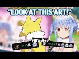 Pekora shows her LEWD HYPNO ART mid pokemon stream. Terrifies nousagi listeners