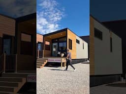 Inside the 399 Square Foot Cottage Style Prefab Home #hometour