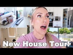New House!  Messy house tour!  Plus empty house tour!
