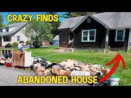 Garbage Picking - INCREDIBLE Finds Outside An ABANDONED HOUSE