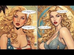 I was a boy but a wig change me into a girl |tg comic story |gender bender |new tg transformation