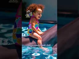 A SWEET GIRL IS SWIMMING & DANCING WITH A DOLPHIN, HINDI SHORT, Created by Rupak Jyoti, #viralvideo