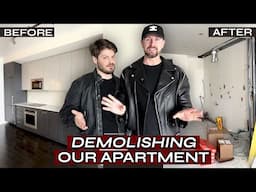 HOME RENOVATION Episode 1: New Walls, Removing the Kitchen & Major UPDATES