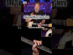 SRV "Leave My Girl Alone" Intro #bluesguitar #guitarlesson #srv