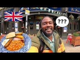 Is British Food REALLY Tasteless & Boring?? Traditional English Breakfast!