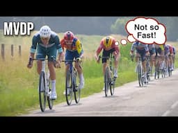 Mathieu van der Poel BULLIED in Hot Breakaway Fight | Criterium du Dauphiné 2025 Stage 3
