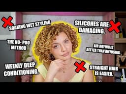 Curly Hair PROPAGANDA I’m Not Falling For — and Neither Should You 🚫