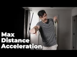 When to Accelerate for Max Distance