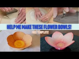 Making the Magical Flower Bowl - I'll Show You My Technique!