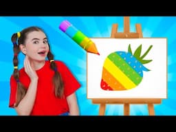 Magic Pen ✏️ Finger Family | Kids Songs Nick and Poli