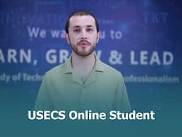Ubaid's USECS Success Story | From Online Learning to Achievement at USECS | Usecs.online