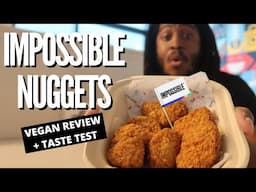 NEW VEGAN Impossible Nuggets | Plant based fried chicken Review