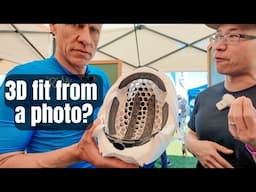 Custom helmet 3D-printed in the US based on a photo of your head: KAV Rhoan