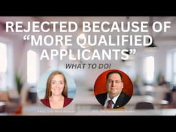 REJECTED - "More Qualified Applicants" Win Interviews with Transferable Skills