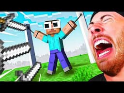 Minecraft Steve VS GOD SWORD! Who Will WIN?!