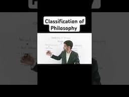 Classification of Philosophy