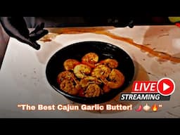 Making Homemade Cajun Garlic Butter Sauce for SHRIMPS | Come Cook with Me LIVE
