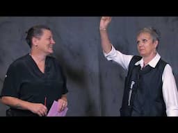GEAF Short Hair Stenciling Randi Sands and Judy Hudson