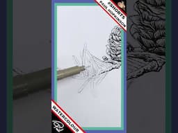 HOW TO SHADE with Ink Pens 🎨 #Shorts (No 150)