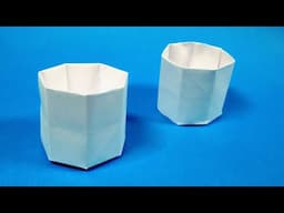 Simple paper box  How to make a box with your own hands