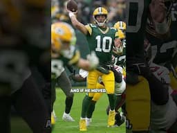 Jordan Love while playing hurt 🤔 #LockedOnPackers