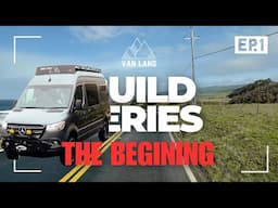 The Very Beginning | Starting My New Van Build | Episode #1