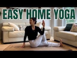 11 Mins Easy Home Yoga | Seated Minimal Cues | Quick Flow for Relaxation & Flexibility
