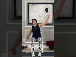I'll Never Stop Dancing - Chair Cardio Medley with Sara Sinclair of Yoga Vista  #dancefitness