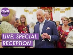 WATCH: The King and Queen Mingle at Special Reception for Cancer Charities